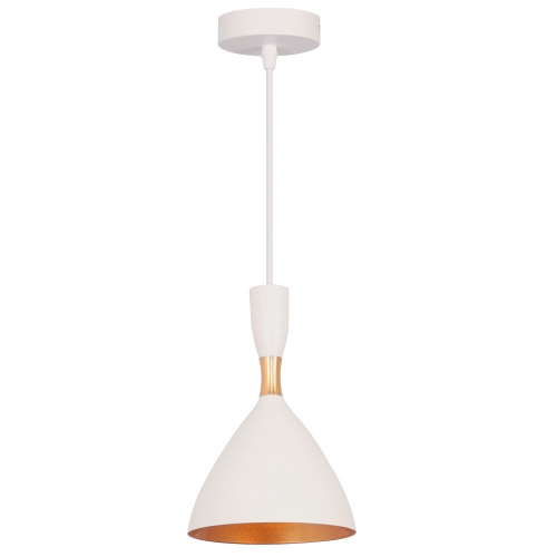 Подвесной светильник Velmax V-CL-HAT-Wh-G E27 23-10-24