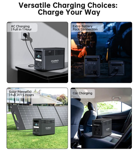 Дополнительная батарея CHOETECH 1536 Вт/ч BS065-BAT