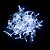 Вулична Led гірлянда Євросвітло STARLIGHT лінійна білий Flash 100LED 5м IP44 прозорий провід 000057272