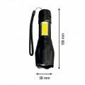 Фонарь ручной LED аккумуляторный Lebron L-HL-10185 3W 10000K USB+Type-C 15-15-25 Фонарь ручной LED аккумуляторный Lebron L-HL-10185 3W 10000K USB+Type-C 15-15-25