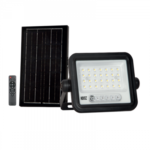 Світлодіодний LED прожектор на сонячній батареї Horoz TIGER PRO 50W 3CCT 3000/4500/6500K IP65 068-012-2050-010