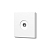 Розетка Videx Nota одинарна телевізійна біла VF-NT-SK1TV-WH