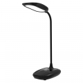 Настольная LED лампа аккумуляторная Евросвет Ridy Flex-01 5Вт 3000К/4000К/6000К черная 000059654