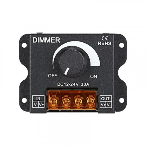 Диммер встраиваемый Prolum KNOB 5-24V 30A с поворотной ручкой 401003