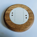 Подрозетник Одинарный Retro-R деревянный Ясень темный CSO.R1.ash03