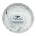Точковий LED світильник Lebron ЖКГ L-WLR-S 8W 4100K IP65 коло з датчиком руху 15-37-30