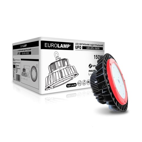 LED светильник EUROLAMP индустриальный UFO 150W 5000K IP65