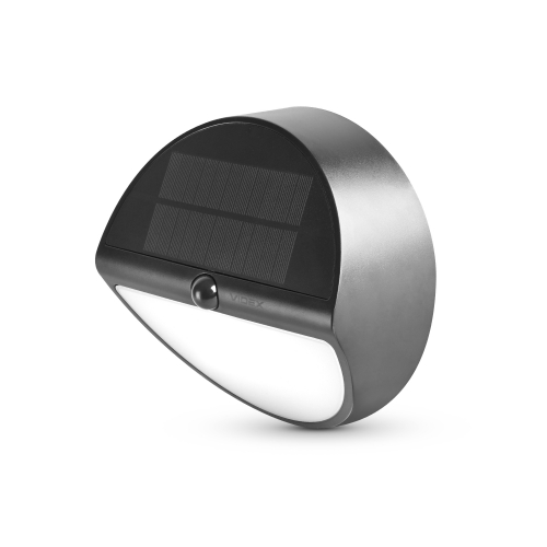 LED светильник на солнечной батарее настенный Videx 5W 5000K VL-BHSO-002-S