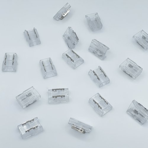 Конектор для LED стрічки Biom 8мм 2 pin (дріт-стрічка) COB без дроту SC-31-SW-8-2 28378