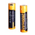 Аккумулятор 18650 Fenix 2600 mAh micro usb зарядка ARB-L18-2600U Аккумулятор 18650 Fenix 2600 mAh micro usb зарядка ARB-L18-2600U