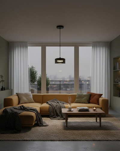 Подвесной светильник Goldlux Ofelia GX53 4000K черный 331267