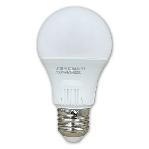 Світлодіодна LED лампа з датчиком руху Electrum A60 10W E27 4000K LS-33MS Elegant A-LS-1970