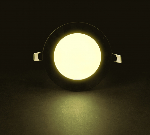 LED cветильник встраиваемый Евросвет NOAS YL10-0601-S 6Вт 3200К черный 000059927