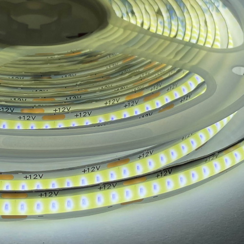 LED стрічка OEM COB 320шт/м 10W/м 12V 8мм IP33 (6000-6500К) ST-12-8-COB-320-CW 27339 LED стрічка OEM COB 320шт/м 10W/м 12V 8мм IP33 (6000-6500К) ST-12-8-COB-320-CW 27339
