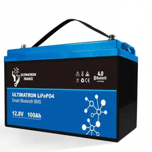 Акумуляторна батарея літієва Ecowatt LiFePO4 Smart BMS з Bluetooth 12,8 В 200Ah UBL-12-200S