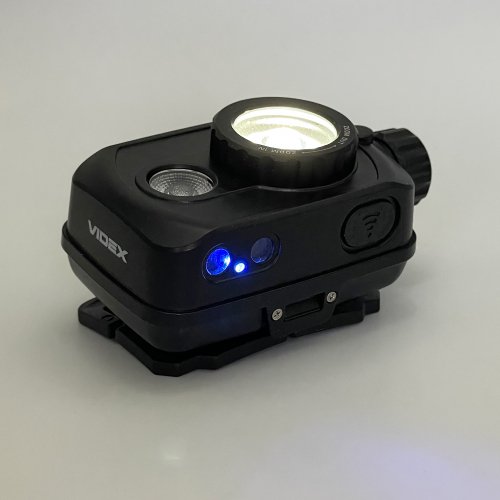 Налобный светодиодный аккумуляторный LED фонарь Videx 1000Lm 5000K IP65 VLF-H047Z