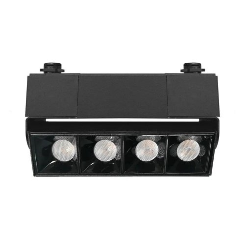 LED світильник трековий Velmax V-TRL-LA-Black-L 10W 4100K чорний 25-31-83