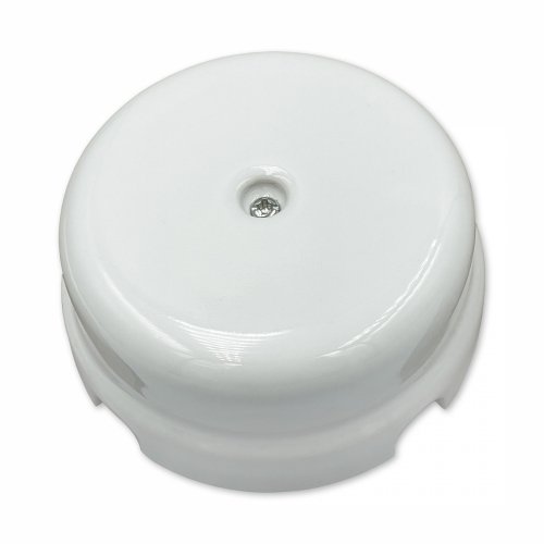 Розподільна коробка ретро RE керамічна 78х35мм розпаячна білий CSO.box-white