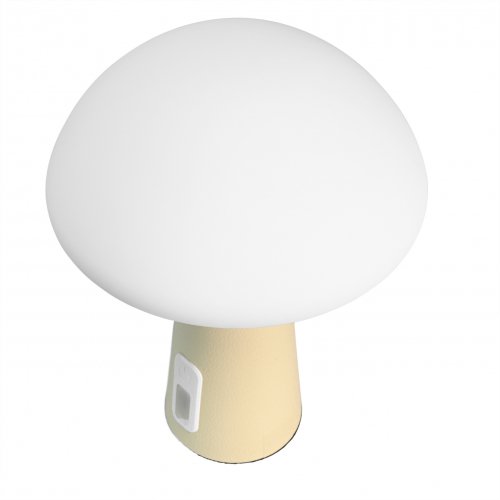 Настольная LED лампа аккумуляторная Videx 4W 3000-6500K+RGB белая VL-TF25BG