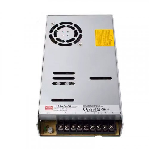 Блок живлення Mean Well 600W 36V 16.6A IP20 LRS-600-36