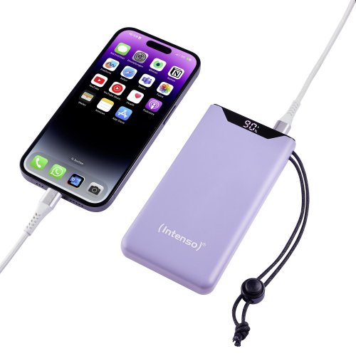 Портативний зарядний пристрій (повербанк) INTENSO 10000mAh QC3.0 F10000 PURPLE 7332033