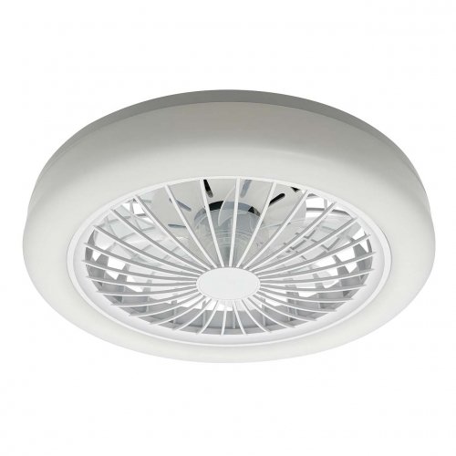 LED светильник накладной Goldlux Zambia с пультом 24W 3000K/4000K/6500K RGB с вентилятором белый 341310