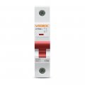 Автоматичний вимикач Videx RESIST RS4 1п 50А З 4,5кА VF-RS4-AV1C50