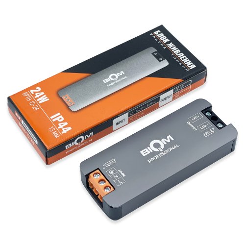 Блок питания Biom Professional 24W 12V 2A IP44 BPTH-12-24 28387