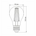 LED лампа Videx Filament A60F 10W 4100K E27 VL-A60F-10274