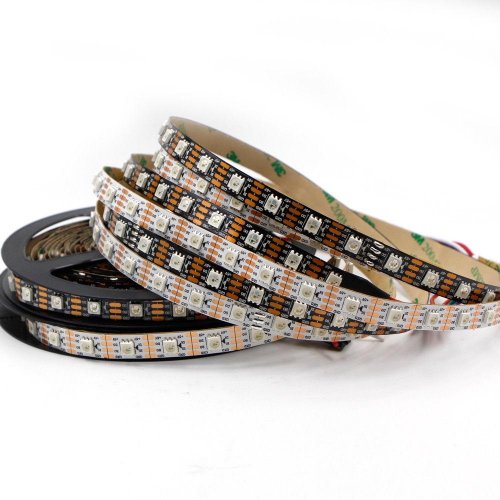 Адресная Smart LED лента LT WS2813 60шт/м 18W/м IP20 5V RGB pixel strip 93012