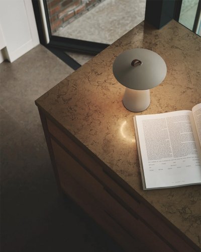 Настільна LED лампа Nordlux Ara To-Go акумуляторна вулична 2W 3000K IP54 USB пісочний 2318245008