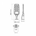 Вуличний LED світильник Horoz ROCKET-30 30W 6400K 074-015-0030-020