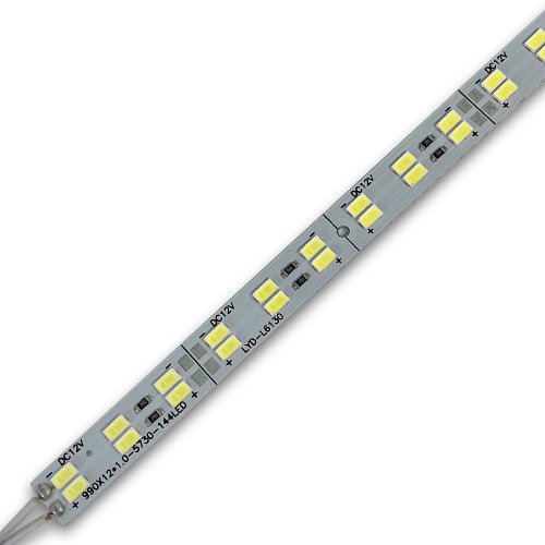 LED лінійка Biom Premium SMD5730 28W 12V 6500K двухрядна 1406