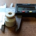 Ролик для наружной проводки RE керамический «Ностальжи» белый ретро RE-0453