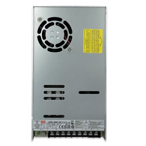 Блок живлення Mean Well 600W 24V 25A IP20 LRS-600-24