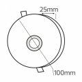 LED светильник встраиваемый Horoz VALENTINA-6 6W 3000/6500K белый 016-063-0006-010