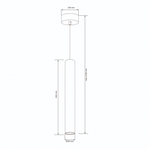 Подвесной светильник Goldlux Lungomare GU10 золото 326140