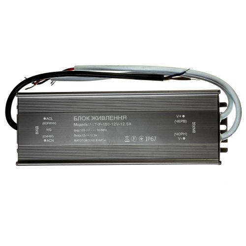Блок питания AVT 150W 12V 12.5A IP65 1019877