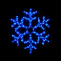 Led гирлянда DELUX Motif Snowflake 120шт 0,5м синий 90012964