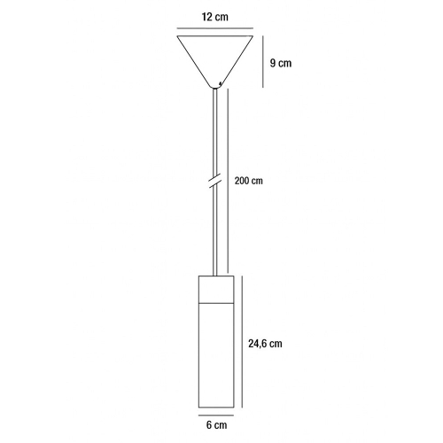 Підвісний світильник Nordlux Tilo GU10 чорний 2410453003