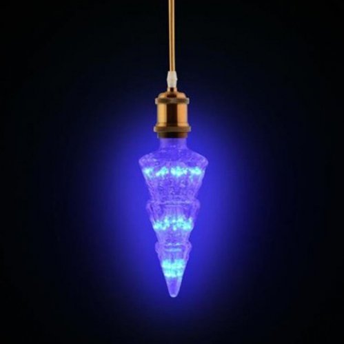 LED лампа Horoz синяя PINE 2W E27 001-059-0002-030