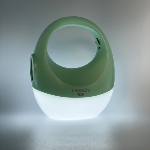 Портативний акумуляторний світлодіодний ліхтар Lebron L-HL-617 7.5W 1200mAh зелений 15-16-17