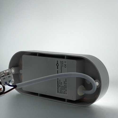 LED светильник Biom ЖКХ MPL-О12-6 12W 6000K IP65 овальный 17816