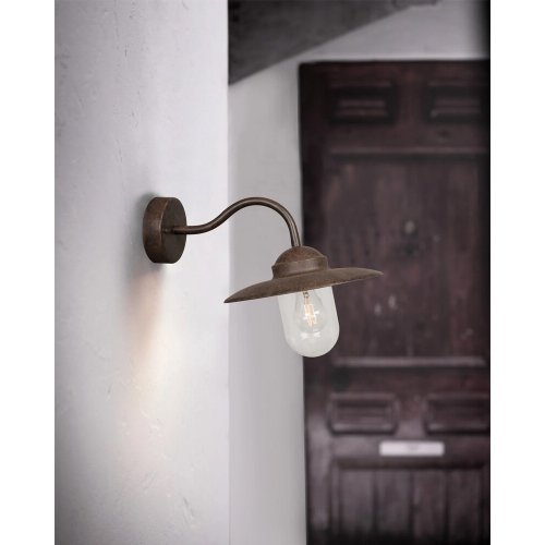 Вуличний світильник Nordlux Luxembourg E27 IP54 коричневий 22671009