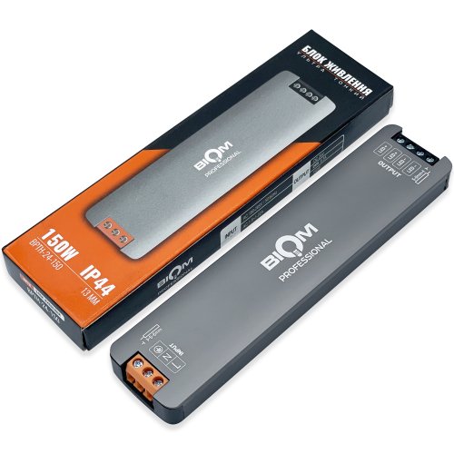 Блок питания Biom Professional 150W 24V 6.3A IP44 BPTH-24-150 28397