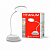 Настольная LED лампа Titanum DC3 TLTF-022W 7W 3000-6500K USB серая TLTF-022G