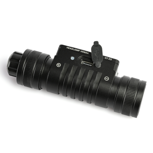 Налобный светодиодный аккумуляторный LED фонарь Videx 2000Lm 5000K IP65 VLF-H066A