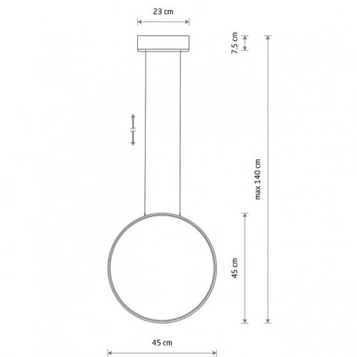 Світильник Nowodvorski CIRCOLO LED S 18W 10810