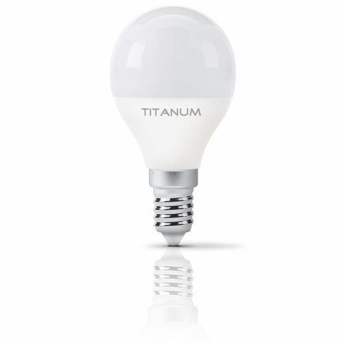 Світлодіодна LED лампа Titanum G45 6W E14 4100K TLG4506144