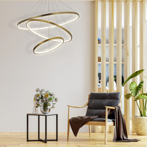 Люстра Goldlux Lea LED 3x60W 4000K золото 330031 Люстра Goldlux Lea LED 3x60W 4000K золото 330031